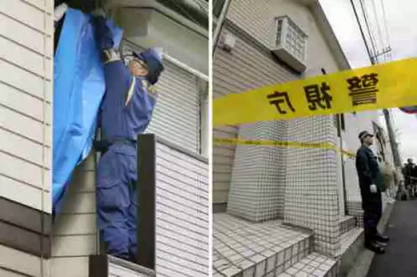 Complete Horror as Police Officers Find Severed Heads And Body Parts in a Flat